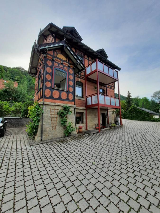 Ferienwohnung Villa Frosch Meiningen Exteriér fotografie